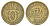 Дания 1 крона 1926 HCN, Кристиан X (1912-1947) KM 824 алюминиевая бронза 4638-645