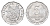 Чили 5 сентаво 1976 год-тип KM 204a алюминий UNC 4664-112
