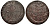 Россия 5 копеек 1780 ЕМ, Екатерина II (1762-1796) Биткин 631 медь 1101-3-11