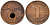 Германия 1 рейхспфенниг 1940 F KM 89, J. 361 бронза 4567-1112