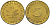 ФРГ 5 ПФЕННИГОВ 1949 J KM 102, J. 377 сталь плакированная латунью 44-139