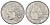 Бразилия 50 сентаво 1976 KM 580b нержавеющая сталь UNC 4150-854
