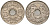 Франция 5 сантимов 1936 KM 875 медно-никель 4596-641