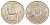 Великобритания 1 крона (5 шиллингов) 1953 коронация королевы Елизаветы, Елизавета II (1952-2022) Елизаветы KM 894, Spink 4136 медно-никель UNC 1091-8-13