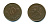 Финляндия 10 пенни 1921 республика (1918-1962) KM 24 медь 46-129