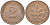 ФРГ 2 пфеннига 1979 D KM 106a, J.381 сталь плакированная медью 4174-628