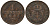 Пруссия 1 пфенниг 1865 А, Вильгельм I (1861-1888) KM 480 медь 4532-457