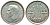 Австралия 3 пенса 1948 m, Георг VI (1937-1952), без букв, KM 37a серебро 71-224