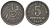 Германия 5 пфеннигов 1920 F KM 19, J. 297 железоо 4613-118