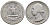 США 25 центов = квотер 1934 Вашингтон KM 164 серебро 259-516