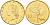 Италия 20 лир 1995 R, дубовый лист KM 97.2 алюминиевая бронза  UNC  4594-1035
