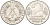 ГДР 2 марки 1957 А KM 14 алюминий UNC 4574-514
