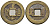 Китай 1 кэш ND (XVII-XX век) 3,9 гр бронза 4610-136