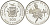 Гвинея 500 франков 1970 10 лет независимости (1958-1968), танцоры-птицы KM 16 серебро PROOF 04-322-32