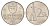 Словакия 2 кроны 1995  KM 13 сталь плакированная никелем    4660-121