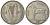 Ирландия 1/2 кроны 1937 лошадь, самый редкий год KM 8 серебро 00-804-39