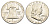 США 1/2 доллара (50 центов) 1960 Бенджамин Франклин, колокол KM 199 серебро  aUNC  4653-124