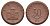 Фрайберг 50 пфеннигов 1921 Men05 8084.8, Men22.2 10080.8, Scheuch 120a фарфор 1094-10-43