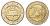 Германия 2 евро 2007 J, 50 лет подписанию Римского договора KM 259 биметалл UNC 1096-1-31