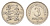 Эстония 3 марки 1922 год-тип KM 2 медно-никель 1527-1444