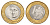 Бразилия 1 реал 2013 KM 652a биметалл UNC 4646-142