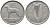 Ирландия 6 пенсов 1928 собака, ирландский волкодав KM 5 никель 28-826