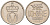 Норвегия 10 эре 1964 пчела, Улаф V (1958-1991) KM 411 медно-никель 4580-961