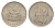 ЮАР 10 центов 1978 герб, цветок алоэ KM 85 медно-никель UNC 4596-363