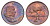 ЮАР 2 цента 1969 Ян ван Рибек (1619-1677), South Africa, легенда на английском, антилопа, тираж 12.000 экземпляров KM 66.1 бронза PROOF 603-1244