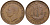 Великобритания 1/2 пенни 1942 Георг VI (1936-1952) KM 844, Spink 4115 бронза 4153-825