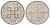 Финляндия 1 марка 1957 KM 36a сталь плакированная железом 4173-1124