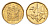 ЮАР 10 центов 1993 герб, цветок алоэ KM 135 сталь плакированная бронзой UNC 4694-658