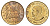 Кения 5 центов 1971 Джомо Кениата KM 10 никель латунь UNC 4114-416