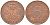 ДАНИЯ 5 ЭРЕ 1978 S; B, МАРГРЕТЕ II (1972-) KM 859,1 железо плакированное медью 201-1166