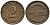 ГЕРМАНИЯ 2 РЕНТЕНПФЕННИГА 1924 E KM 31, J. 307 бронза 24-533