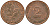 ФРГ 2 пфеннига 1984 F J.381a, KM 106a сталь плакированная медью    4598-868