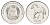 КНДР (Северная Корея) 1/2 чона 2002 Мир животных - Лошадь KM 183 алюминий UNC 4662-325