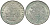 МЕКСИКА 50 СЕНТАВО 1975 DOTS KM 452 медно-никель 93-1312