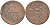 Иран 50 динаров 1856 АН1273, NASIR AL-DIN SHAH (1848-1896), вес 11,03 гр. KM 819 (C250) медь 4112-641