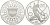 Австрия 200 шиллингов 1995 100 лет Олимпийским играм, гимнастика KM 3027 серебро PROOF 01-150-43