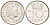 Нидерланды 10 центов 1976 Юлиана (1948-1980) КМ 182 никель 211-1224