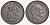 ДАНИЯ 1 КРОНА 1968 C; S, ФРЕДЕРИК IX (1947-1972) KM 851.1 медно-никель 73-1115