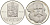 Чехословакия 100 крон 1983 100 лет со дня смерти Карла Маркса (1812-1883) KM 108 серебро PROOF 00-00
