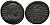 Римская Империя нуммий 324 - 325 Крисп PROVIDENTIAE CAESS Гераклея Very fine (степень редкости R4) RIC 75 бронза 1073-6-54