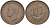 Великобритания 1/2 пенни 1947 Георг VI (1936-1952) KM 844, Spink 4115 бронза 4153-832