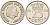 Нидерланды 25 центов 1950 Юлиана (1949-1980) KM 183 никель    4174-639