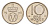 Норвегия 10 эре 1978 Улаф V (1957-1991) KM 416 медно-никель 3458-1134