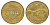 Франция жетон Shell - Человек в полете - Леонардо да Винчи, 1452-1519 1969 диаметр 26 мм, вес 5 гр Kooij RS011.2c сталь плакированная латунью aUNC 4656-321