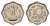 Индия 10 пайс 1957 год-тип KM 24.1 медно-никель UNC 4686-1047