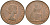 Великобритания 1 пенни 1966 Елизавета II (1952-2022) КМ 897, Spink 4157 бронза    4110-424